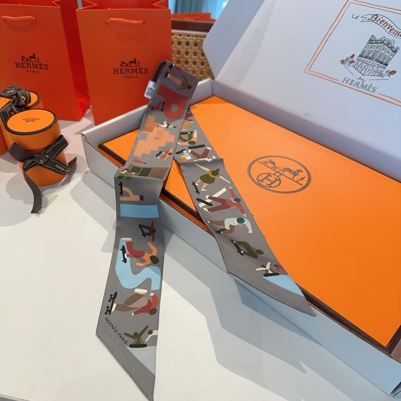 Fashion Hermes Knock Off Silk Scarf for Women